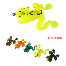 Floating Frogs Lures Soft Plastic Frog Baits Fresh Water Bass Swimbait Tackle Gear