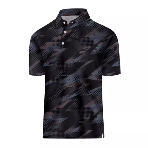 Men's Golf Shirt, Fun Hawaiian Golf Polo Shirt Gift, Quick-Drying Fit