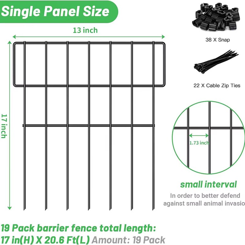 Pet Gardening, Garden Fences, Animal Barriers, Rust-Proof Metal Fences, Outdoor Yard Animal Barriers Pet Gardening, Garden Fences, Animal Barriers, Rust-Proof Metal Fences, Outdoor Yard Animal Barriers