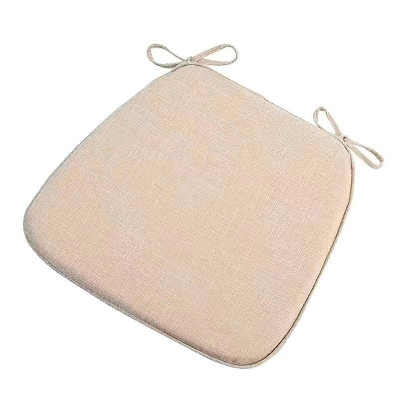 Sillas chinas 40 × 38 herraduras de caballo cuatro estaciones almohadilla de sillas de color sólido taburete de comedor grueso casero almohadilla desmontable y lavable