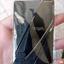 户外可折叠信用卡折叠刀 多功能卡片刀 折叠式卡刀 工具卡 军刀卡