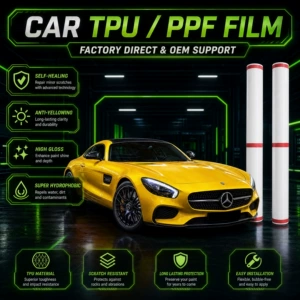 Tpu Car Wrap, Car Film, Tpu Color-Changing Film, Ppf Transparent Car Wrap, Invisible Car Wrap, Ppf Film, Full Car Wrap Film