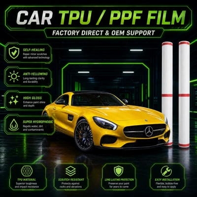 Tpu Car Wrap, Car Film, Tpu Color-Changing Film, Ppf Transparent Car Wrap, Invisible Car Wrap, Ppf Film, Full Car Wrap Film