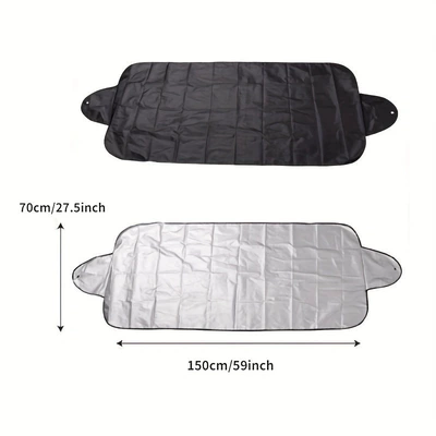 Car Sunshade, Front Windshield Sun Protection, Heat Insulation, Sunshade Panel, Light-Blocking Curtain, Car Windshield Cover, Small Car Cover, Sunshade Umbrella (Car snow shield) - 15070