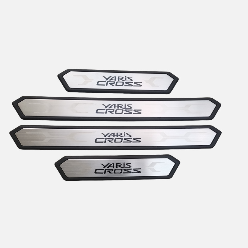 Suitable for 23-24 Toyota Yaris Welcome Pedal, 21 Corolla Modified Threshold Strip, Plastic Trunk Guard