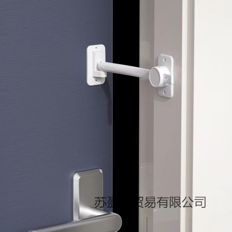 门缝固定器半开防风关门猫宠物自由出入房门通风限位锁防开门批发