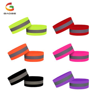 Night Run Riding Reflective Wristband Armband Night Reflective Safety Wristband Armband Elastic Reflective Vest