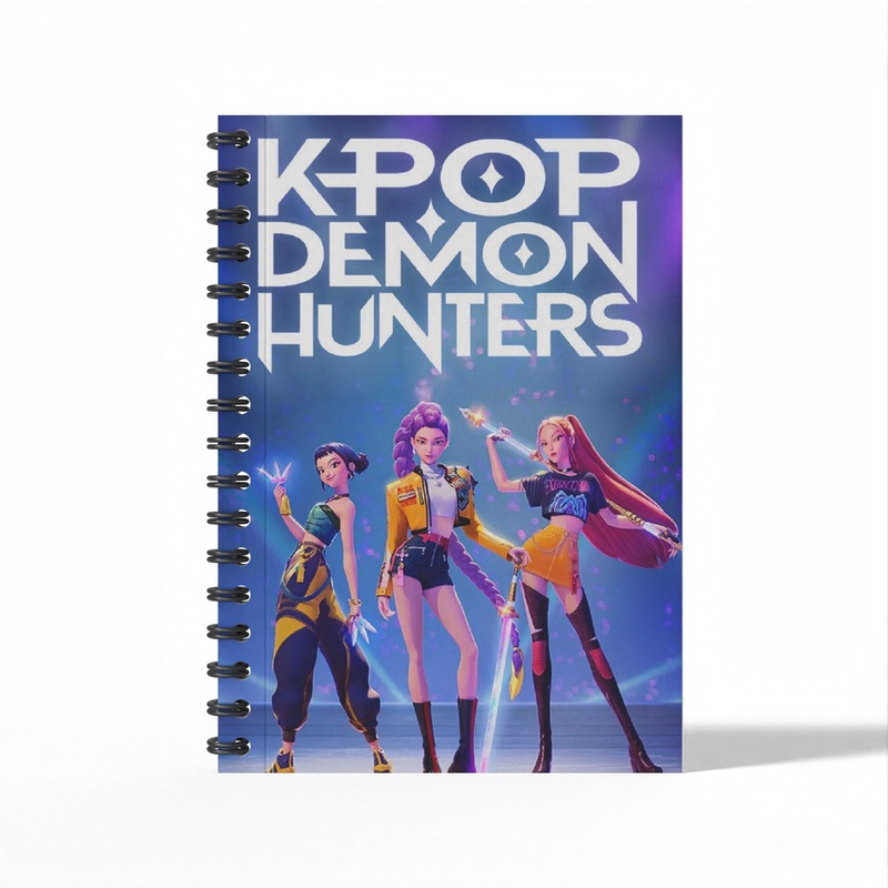 当天发货K-pop demon hunter猎魔女团周边学生A6文具线圈本笔记本|undefined