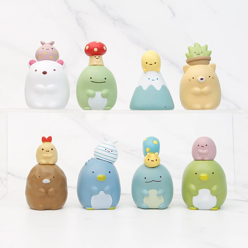 Фигурки Sumikko Gurashi 8 видов для стола