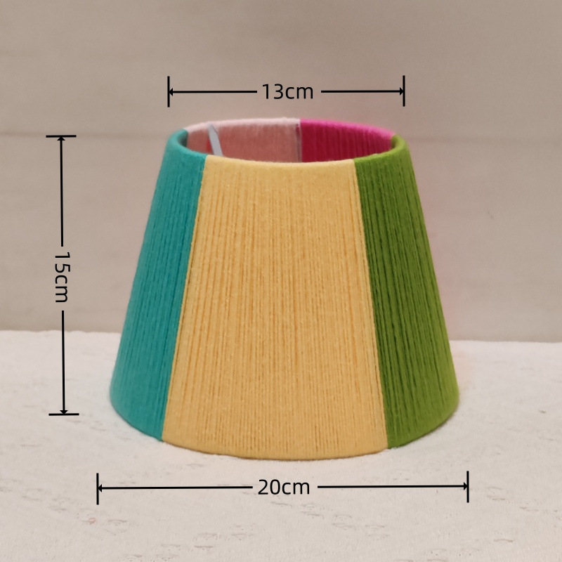 Dopamina adolescente DIY tejido a mano lámpara de cabello lámpara de escritorio candelabro accesorios de soporte móvil universal E27