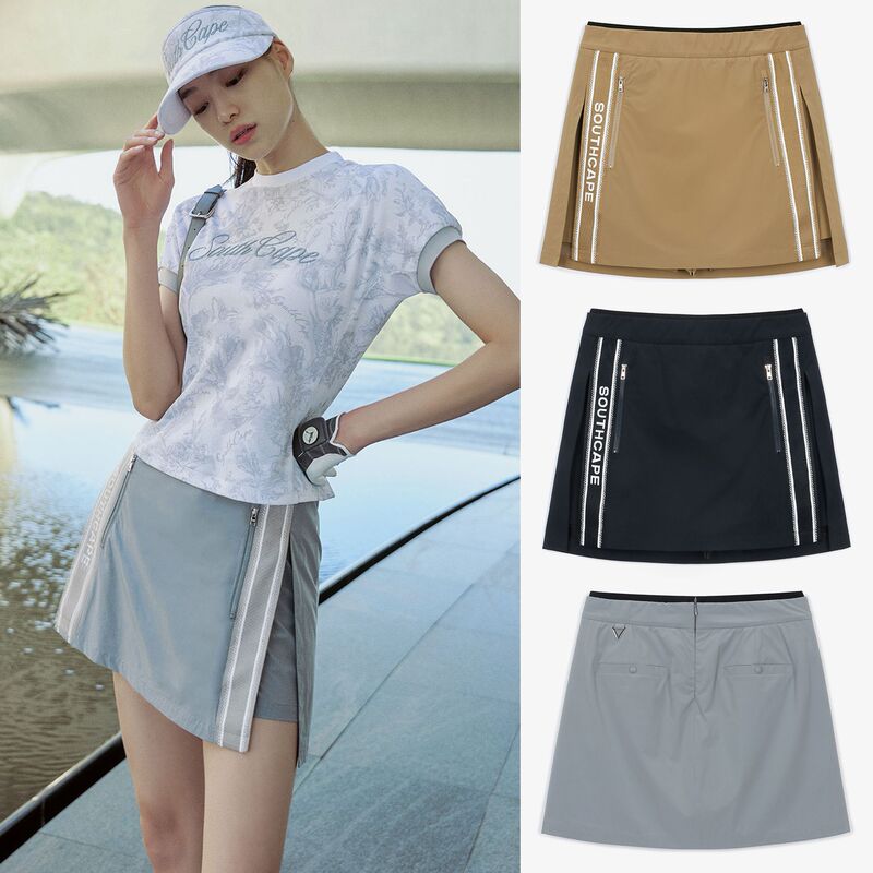 New Women's Golf Clothing 24 Summer Style Webbing Casual Culottes Shorts Versatile Slimming Look Short Skirt