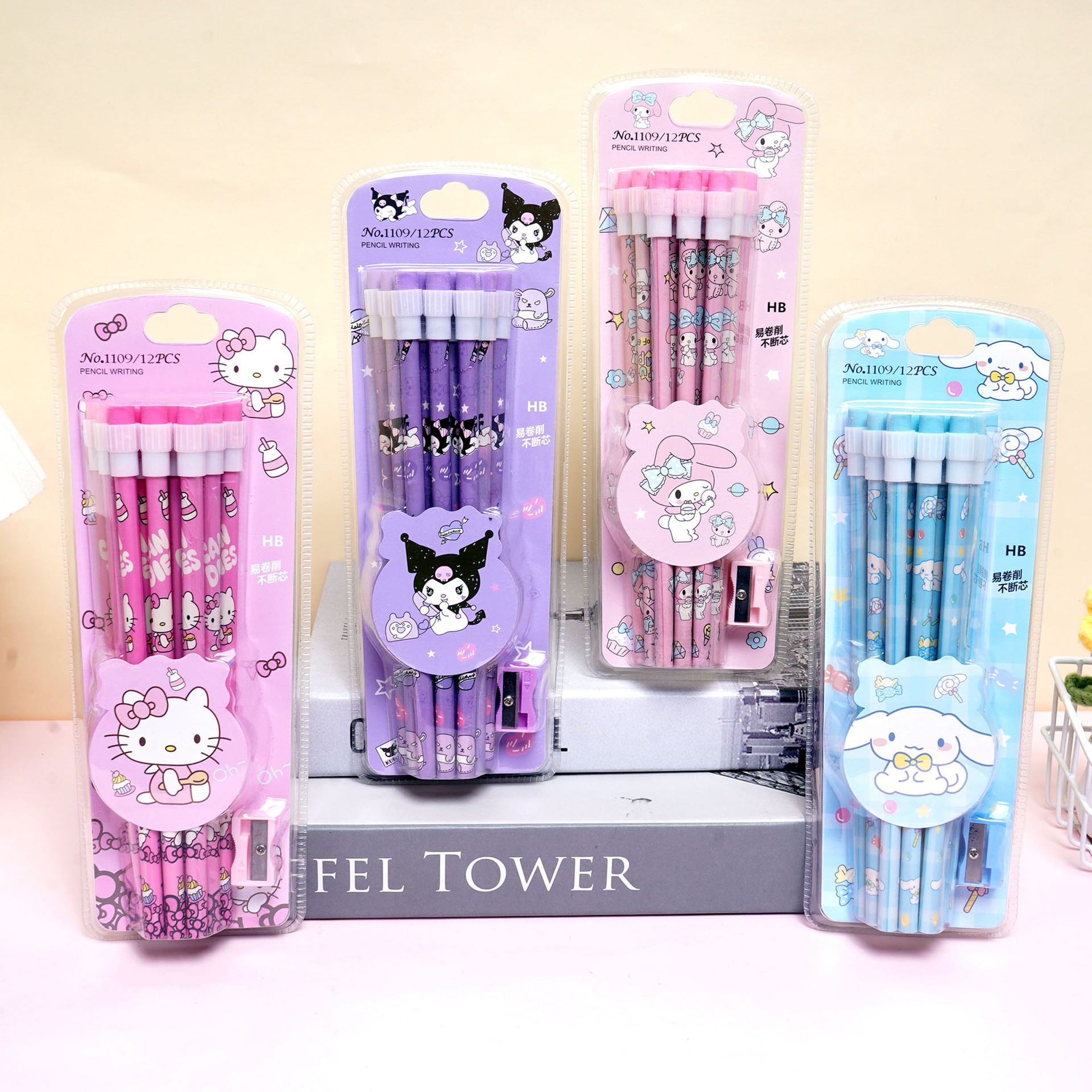 1109 산리오 연필 [4종 발행] 단일 카드 가격