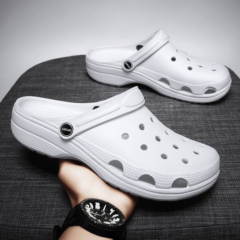 Mens Slippers Comfy Memory Foam Men Slippers with Rubber Sole Indoor Outdoor Anti Slip Shoes_voghion.com