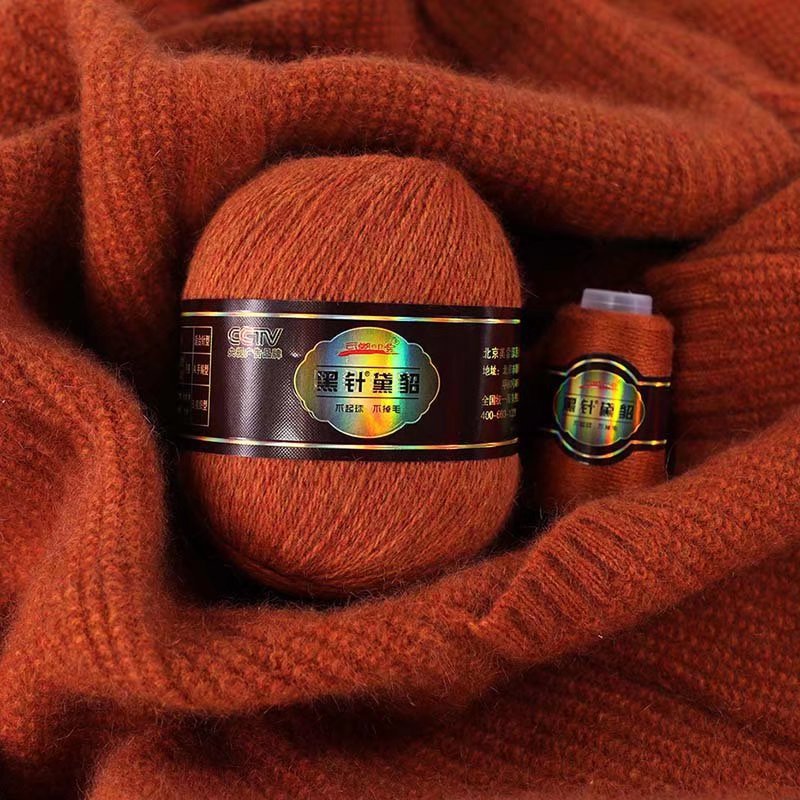 厂家批发云朗印象羊绒手编14/2围巾披肩毛线 手工毛线