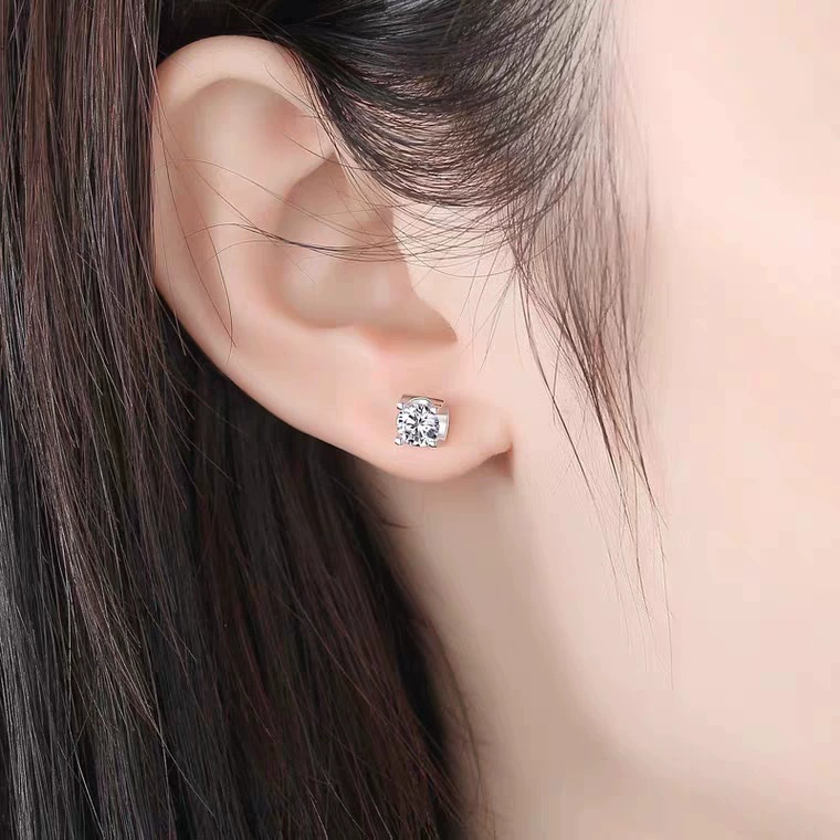 Серьги, серебро 925 пробы, простой и элегантный дизайн, подарок на день рождения, прямые поставки от производителя