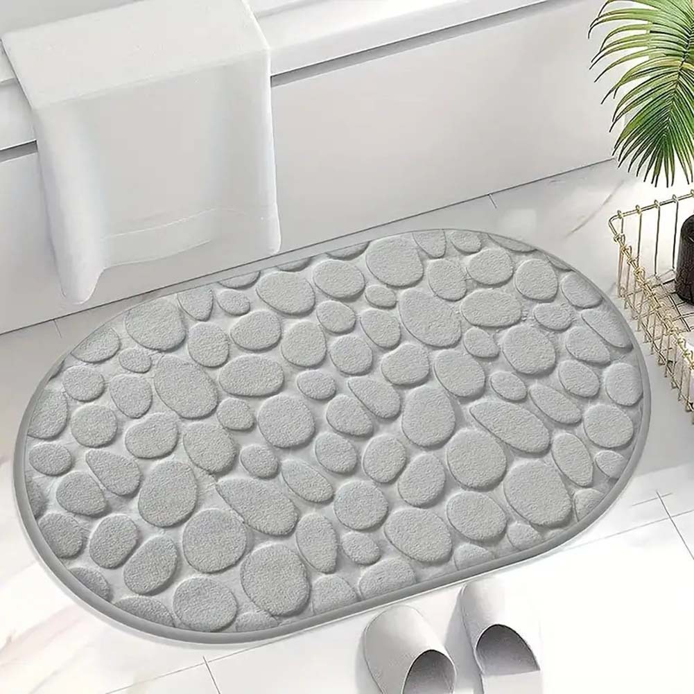 Kleiner Badteppich Aus Korallenvlies Rutschfeste Duschvorlage_voghion.com