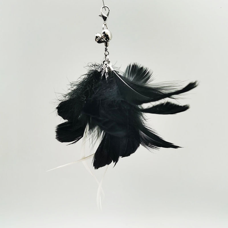 흑백 6+2 깃털 교체 헤드