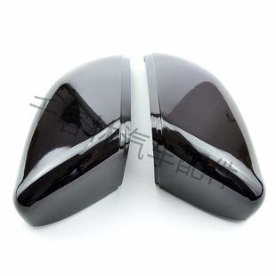 Suitable for Volkswagen Golf 6mk6 09-12 modified bright black rear mirror rear view mirror shell outer cover Shell