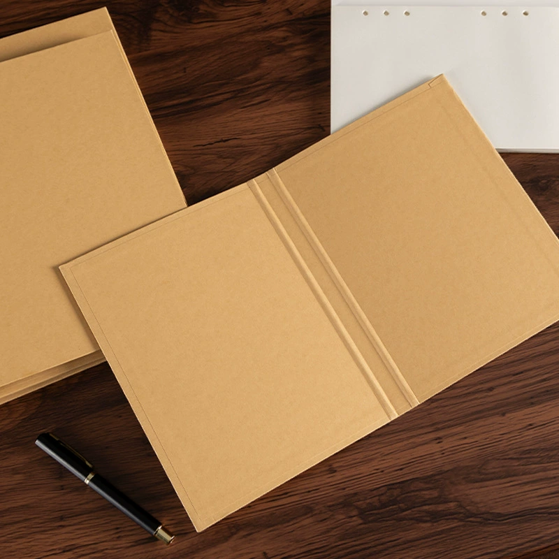 Крафт-бумага пустая бумажная бумага с жестким лицом ручной счет материал переплет папка папки Студенческий альбом делает вспомогательные аксессуары