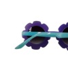 Black glasses solar-powered, retro children's sunglasses, factory direct supply, flowered