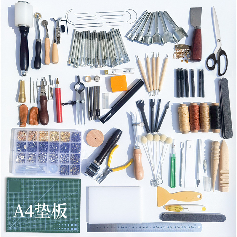 皮革工具 手工皮具制作工具 皮革diy工具套装 手工皮具皮包工具
