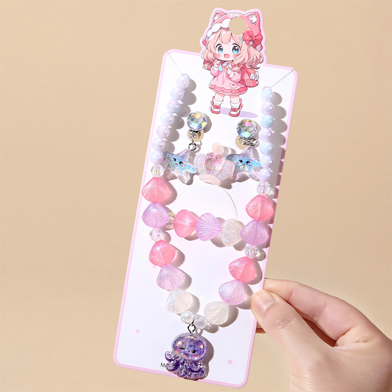 보라색 문어 5종세트 [카드포장]