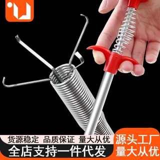 管道四爪钩疏通器下水道马桶工具手动厕所抓头发清理堵塞家用