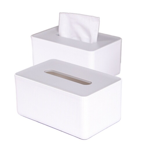 Nordic gray and white tissue box restaurant table storage paper towel office living room coffee table bathroom creative napkin box