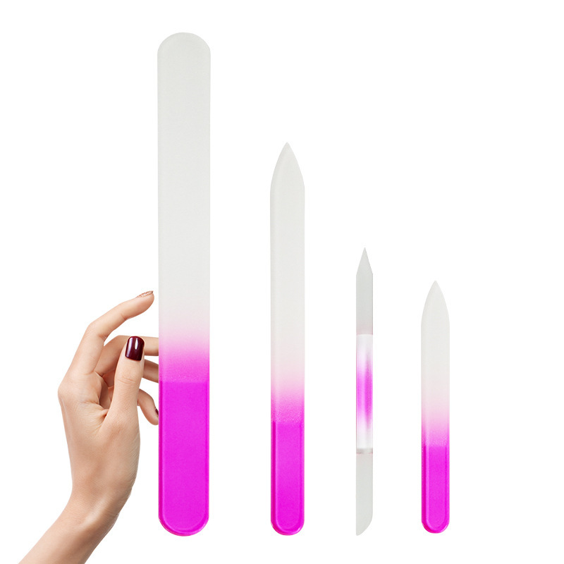 Direct Sales from the Manufacturer of Various Types of Glass Nail Files, Customizable on Demand, Nail Polishing Strips, Double-Sided Frosted Glass Files Direct Sales from the Manufacturer of Various Types of Glass Nail Files, Customizable on Demand, Nail Polishing Strips, Double-Sided Frosted Glass Files