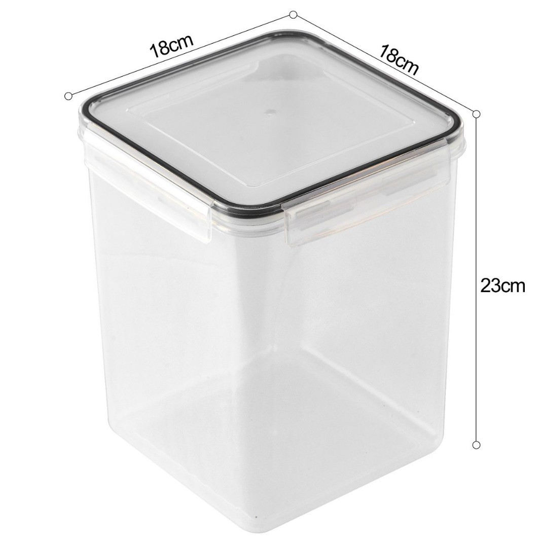 Caja de almacenamiento de juego transfronterizo Tanque sellado de cocina Refrigerador de plástico PP sellado transparente Caja de almacenamiento de alimentos nuevos