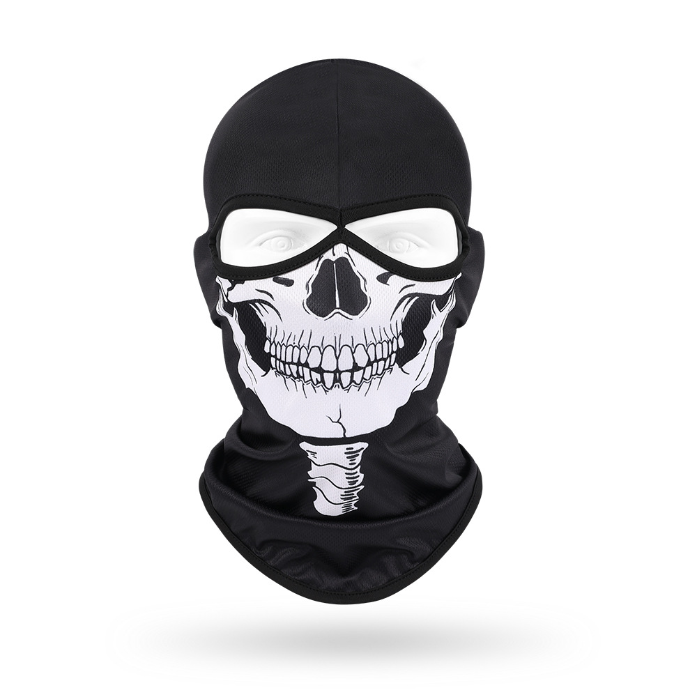 Motocicleta bicicleta equipo sudor absorbente transpirable cráneo cubierta deportes al aire libre collar ciclismo pesca máscara de protección solar