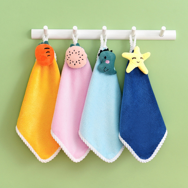 coral towel