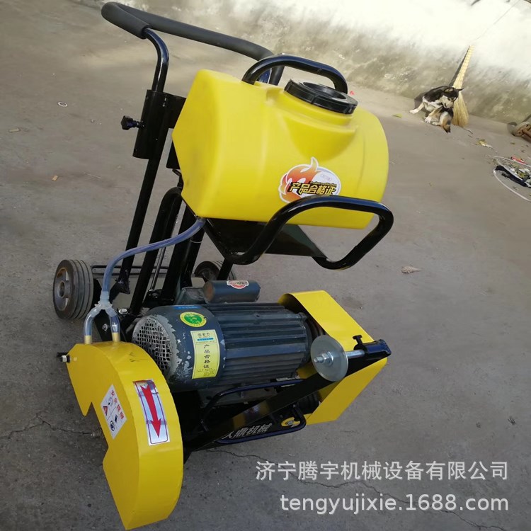 电动切割机多少钱一台腾宇牌切割机混凝土路面电动切割机马路切割