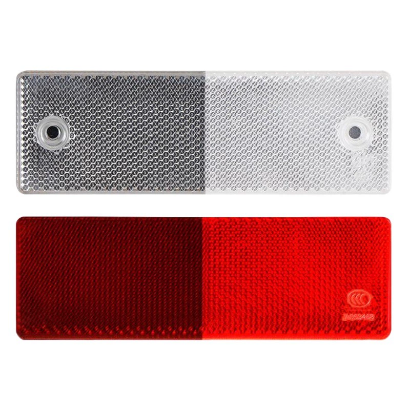 Специальные пластиковые светоотражающие наклейки для больших грузовиков и длинных автомобилей, хвостовые отражатели транспортных средств, преломляющие Светоотражающие решетки, прямые продажи с завода