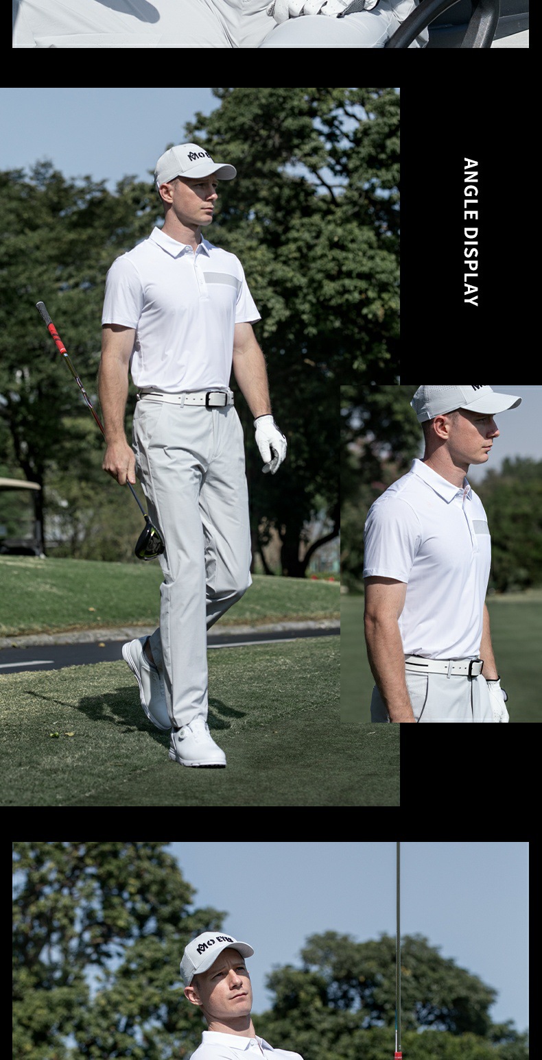 Áo polo nam tay ngắn MO EYES mát mẻ, phong cách thể thao golf mùa xuân hè — Áo trắng [sờ vào lạnh/mềm và đàn hồi cao/khâu tương phản] M25YF027, Áo màu vàng lông ngỗng [sờ vào lạnh/mềm và đàn hồi cao/khâu màu tương phản] M25YF027, Áo đen [sờ vào lạnh/mềm và đàn hồi cao/khâu tương phản] M25YF027 chi tiết 14