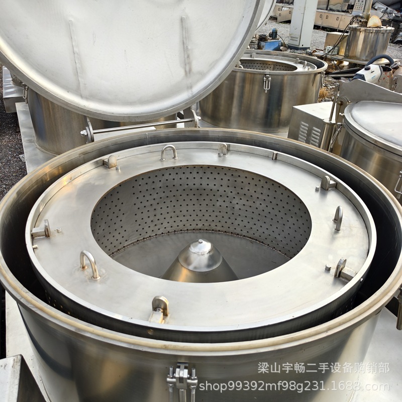 出售 二手平板式离心机 平板刮刀下卸料拉袋离心机 密闭离心机