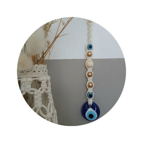 Turkish blue eye pendant devil's eye pendant INS style wall decoration car interior pendant cross-border supply