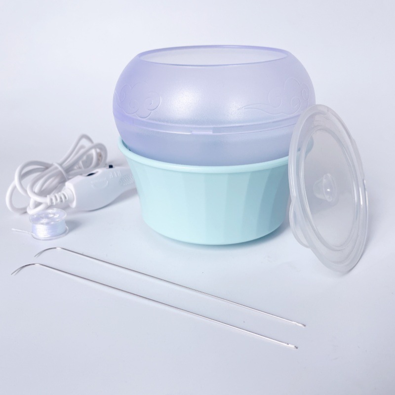 Nueva máquina de abalorios eléctrica de comercio exterior, enhebrador de abalorios automático, herramienta de abalorios de bricolaje, enhebrador de abalorios