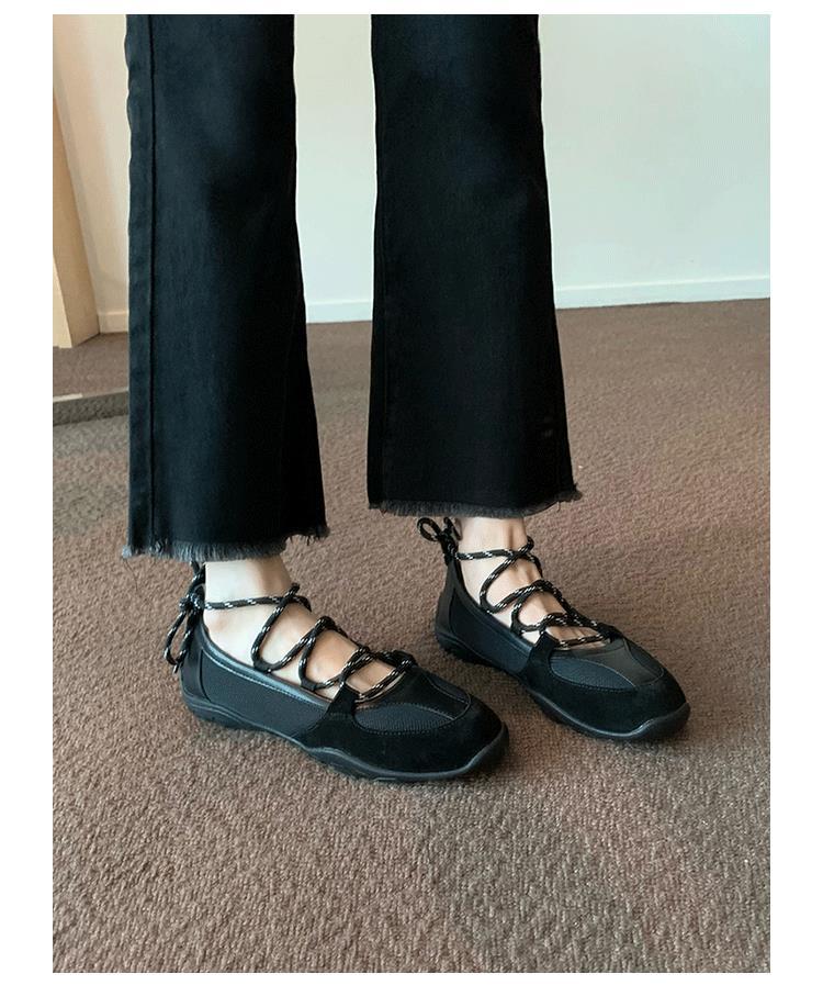 Edición de cuero de vaca ~ nuevo ballet zapatos deportivos de mujer correa casual zapatos de mujer Mary Jane zapatos planos zapatos