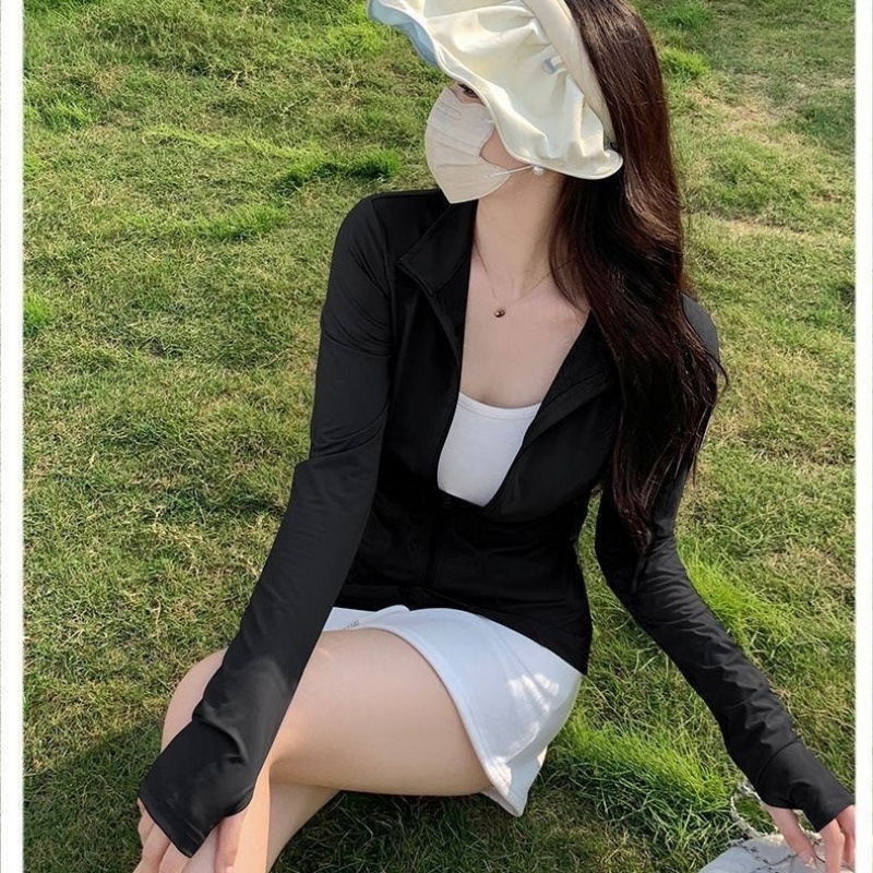 블랙(스탠드 칼라)