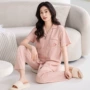 夏天夏季妈妈新款家居服