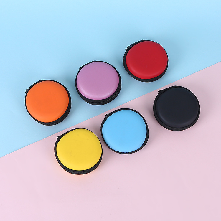 糖果色硅胶零钱收纳包手机充电器数据线耳机包 可印LOGO