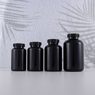 ��ɫ500ml����Ʒƿ�ӷ��bƿ�x���z��șƬ��ĩ��șƿʳƷ������ƿ