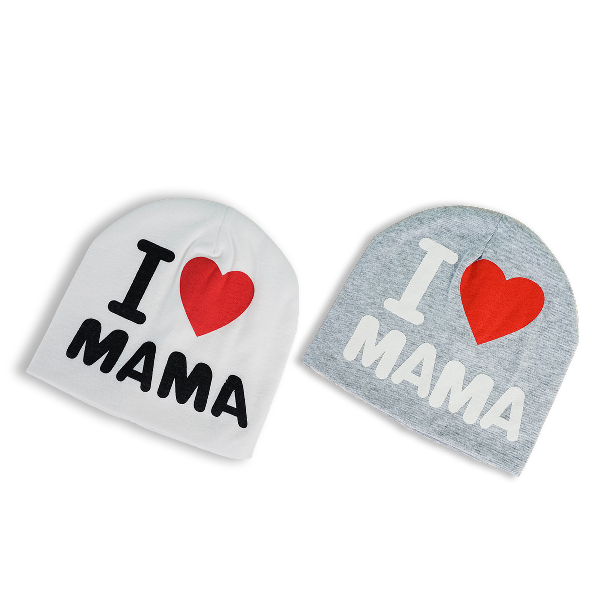 70g Weight Cotton Material Letter Pattern Unisex Gender Korean Style Style Grey, White Color Fashion Children's Letters Cotton Hat Wholesale Nihaojewelry 1