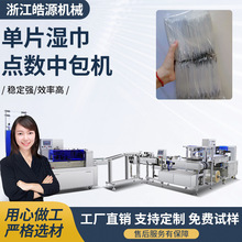 单片湿巾点数中包机一次性医用全自动多片高速湿巾机多功能包装机