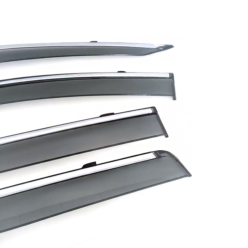 Dedicated to Volkswagen Tida rain shield injection molding Window rain eyebrow VW Terra Window Visor rain strip
