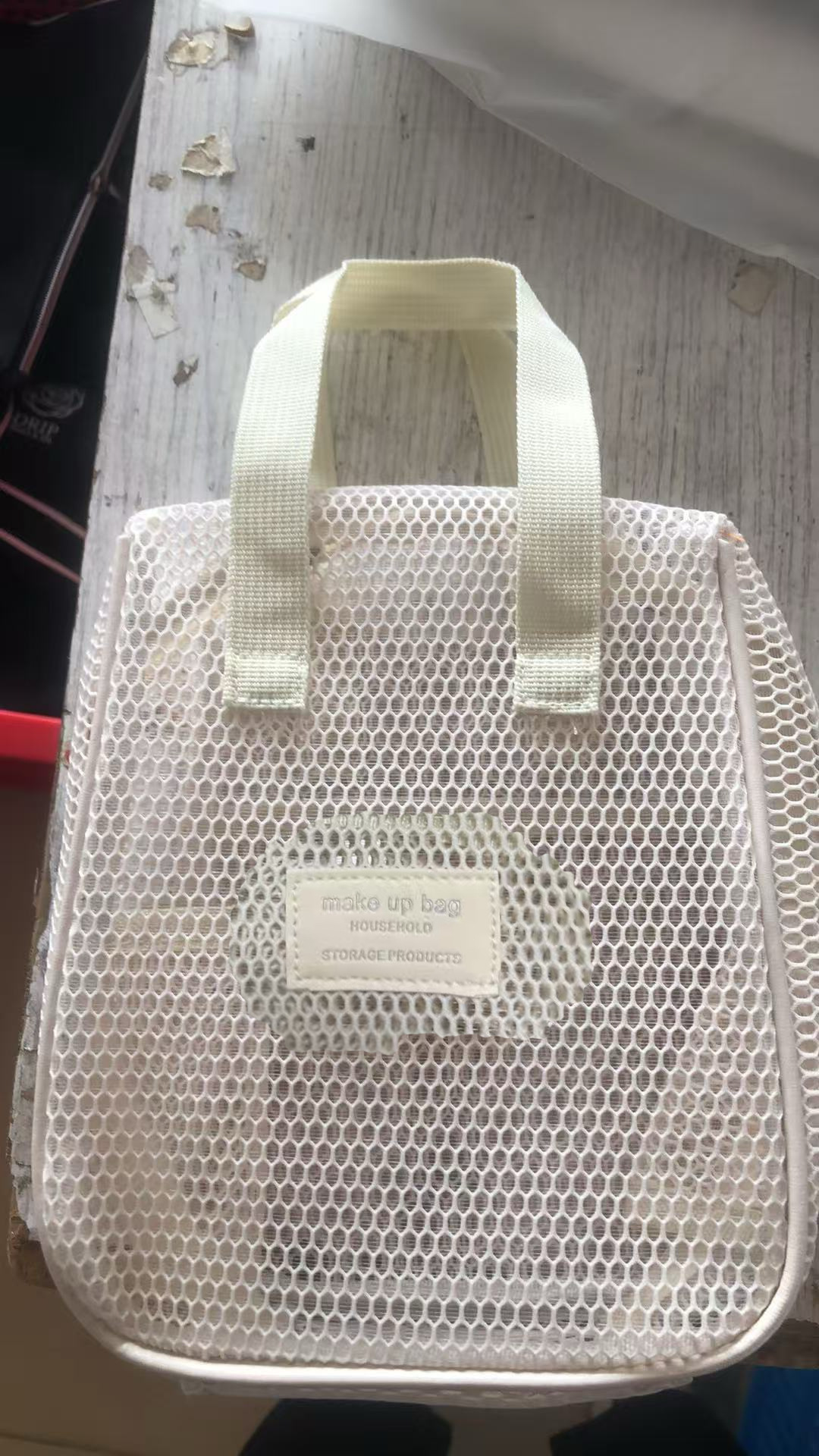 가죽 라벨 - 화이트