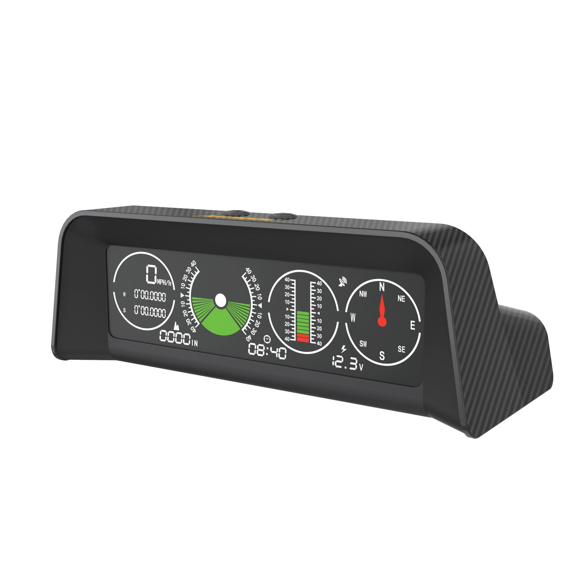 AUTOOL car car level instrument slope GPS altitude surface off -road high -precision compass universal escort