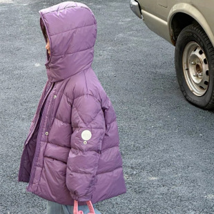 Korean children's clothing children's down jacket 2023 Winter new boys and girls Middle and big children thick baby bread coat