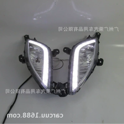 for Modern I30 Daytime Running: Gündüz işıqları - starting-bid-from-1-led-fog-light-right-r-one